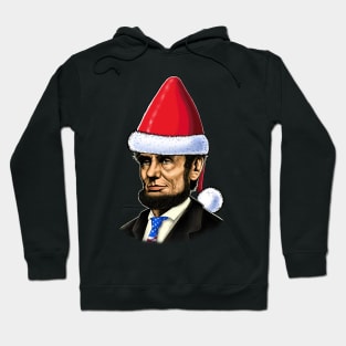 Abraham Lincoln merry Christmas Hoodie